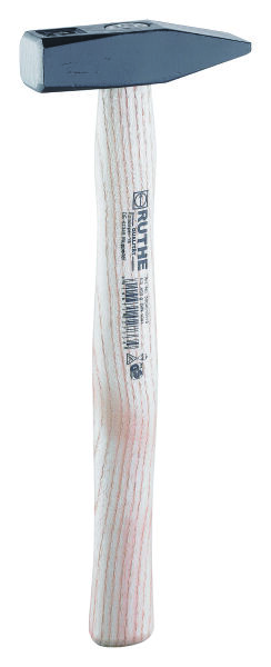RUTHE Schlosserhammer 800g Deutsche Form mit Eschenstiel