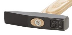 RUTHE Schlosserhammer 500g Deutsche Form mit Eschenstiel