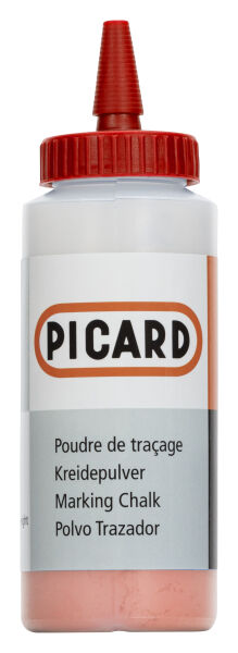 PICARD Nachfüllkreide rot 400g für Schnurschlaggerät Nr. 71576