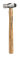 RUTHE Schlosserhammer 680g Englische Form mit Hickorystiel
