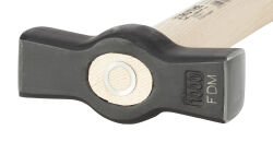 RUTHE Fäustel 1.000g Spanische Form mit Eschenstiel