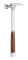 PICARD Ganzstahl Framing Hammer mit Ledergriff Nr. 796 geraut | Gravur möglich