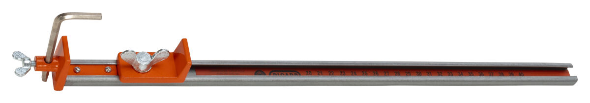 PICARD Lattenstichmaß 400 mm U-Profil mit Fallsicherung Nr. 71545