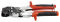 PICARD Langlochzange 3,5 x 15 mm mit verstellbarem Anschlag von 9 - 21 mm Nr. 70828