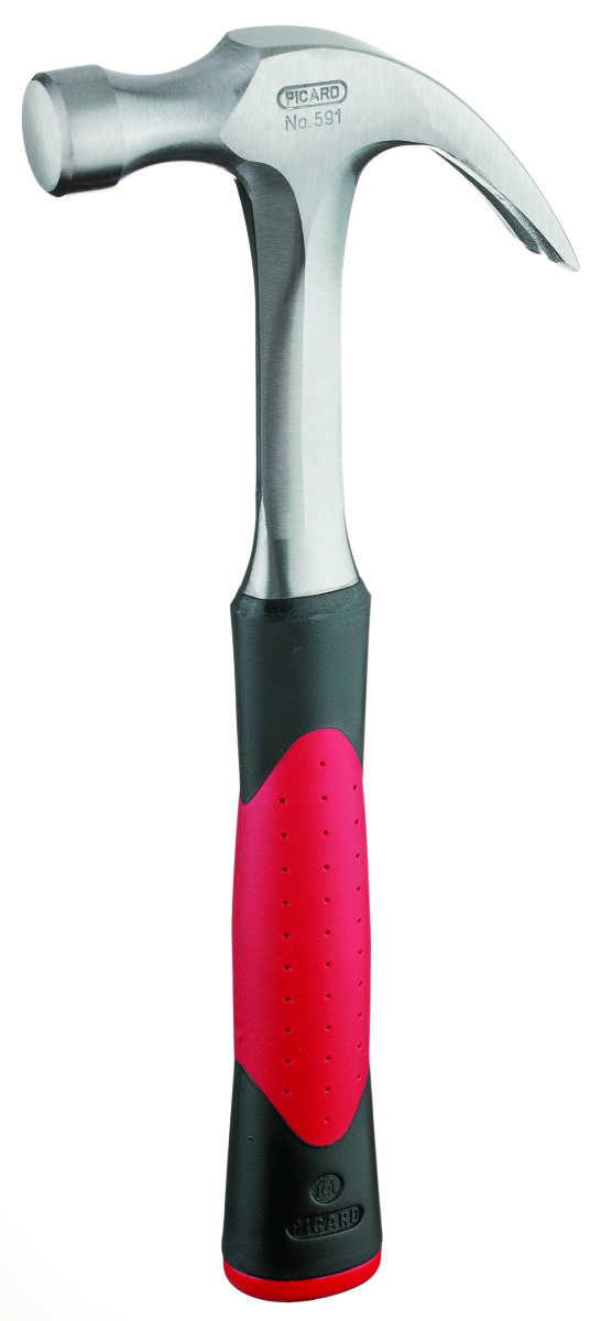 Picard Ganzstahl Klauenhammer 20 Mm Mit 2-Komponenten-Griff Nr. 591