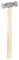 PICARD Silberschmiede Schlichthammer 170g mit Eschenstiel Nr. 186