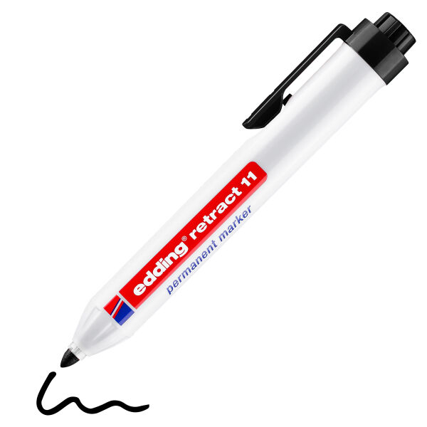 edding retract 11 Permanentmarker schwarz