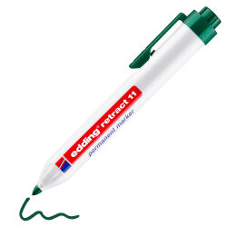 edding retract 11 Permanentmarker grün