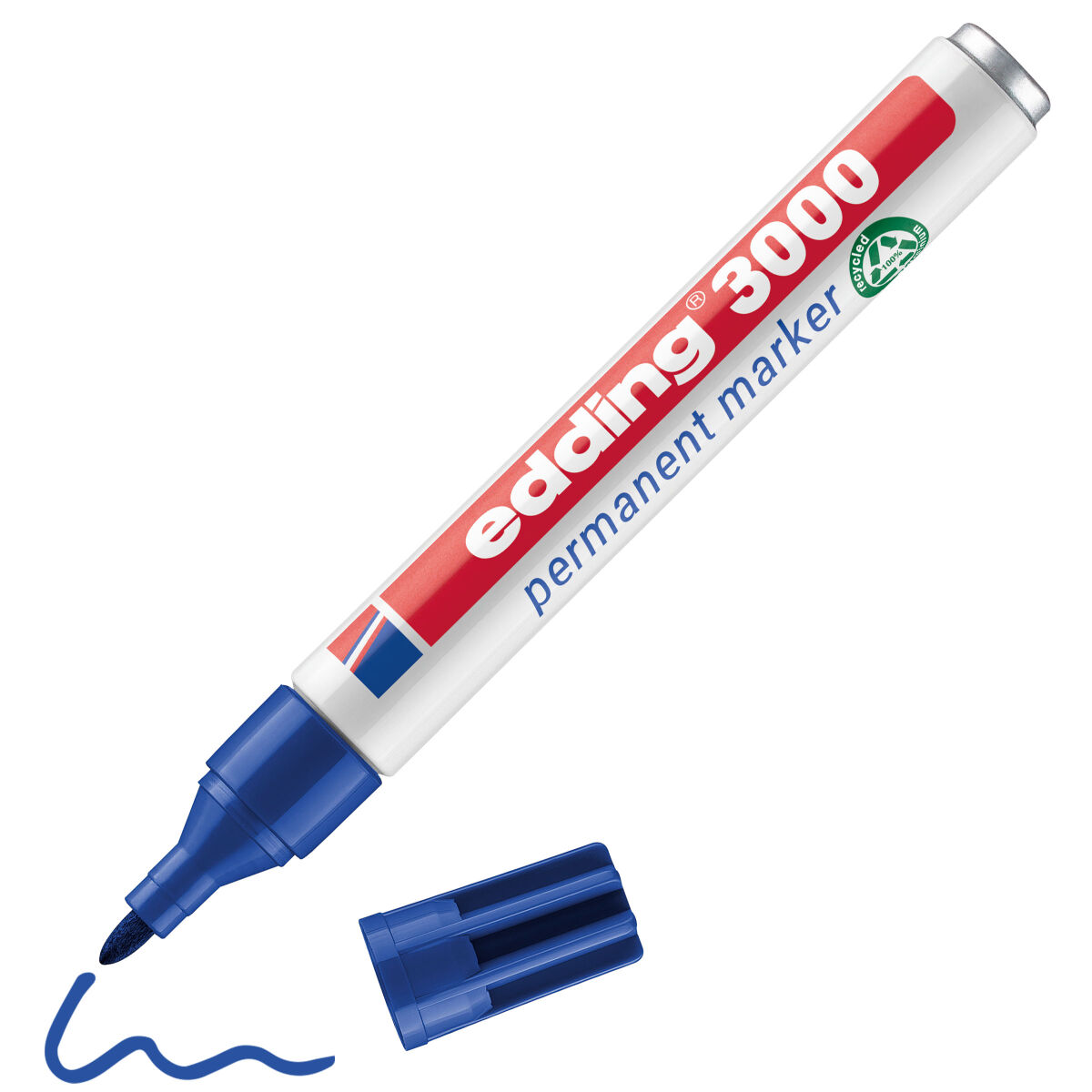 Edding Permanentmarker edding 3000 blau