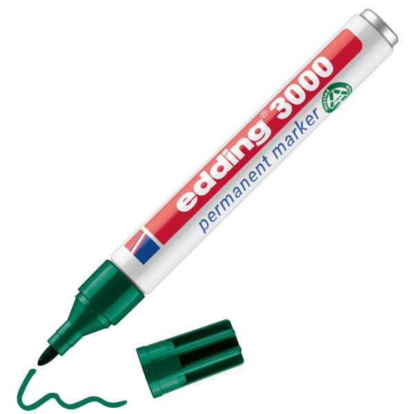 edding 3000 Permanentmarker grün