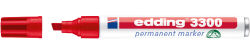 edding 3300 Permanentmarker rot