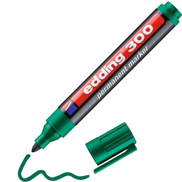 edding 300 Permanentmarker grün