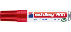edding 500 Permanentmarker rot