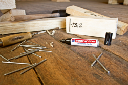 edding 500 Permanentmarker blau