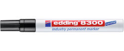 edding 8300 Industrie Permanentmarker schwarz