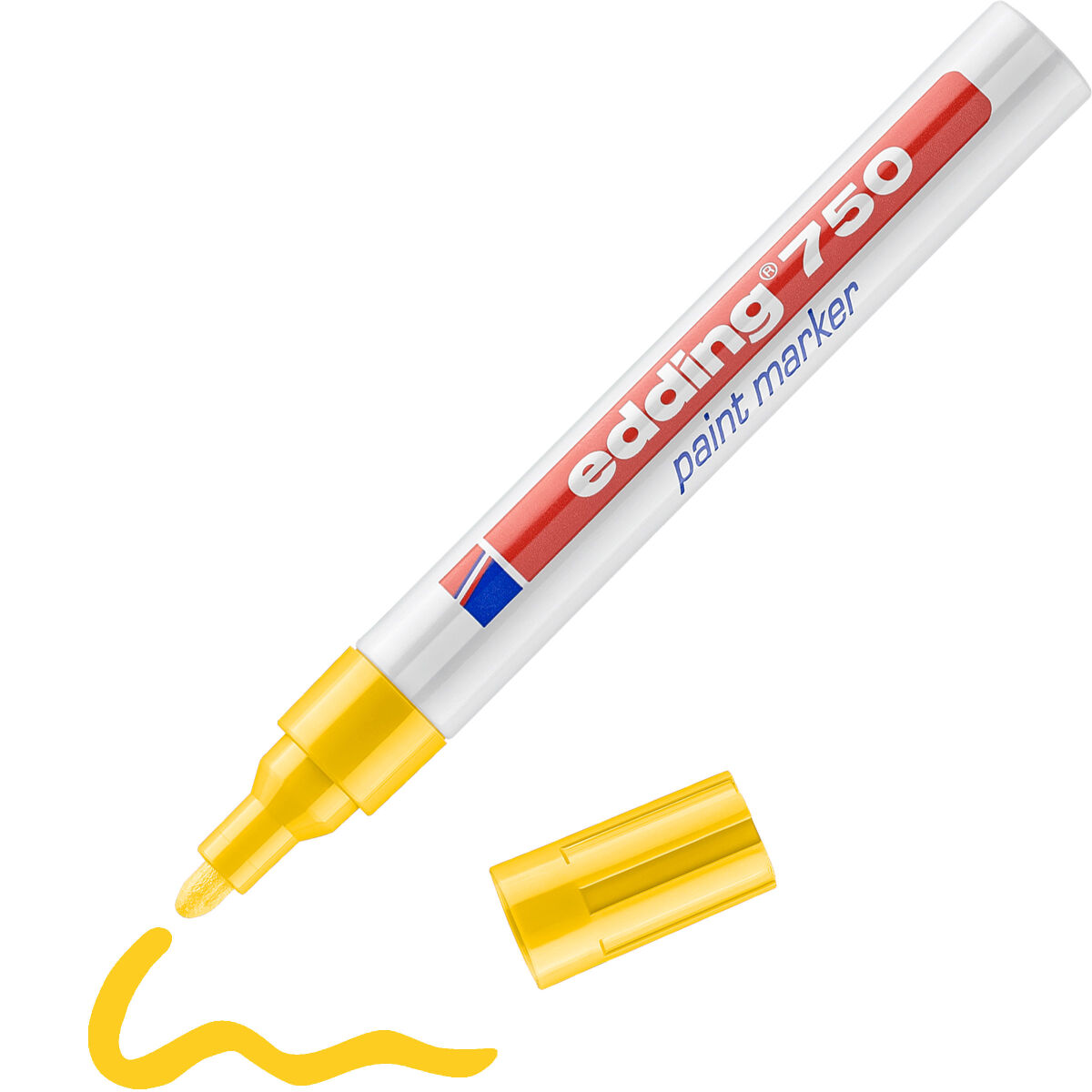 edding 750 Lackmarker gelb