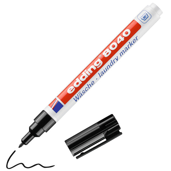 edding 8040 Wäschemarker schwarz