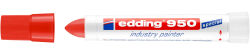 edding 950 Industrie Pastenmarker rot