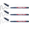 edding 1800 3 x Präzisionsfeinschreiber schwarz Strichbreite 0,25-0,5 mm