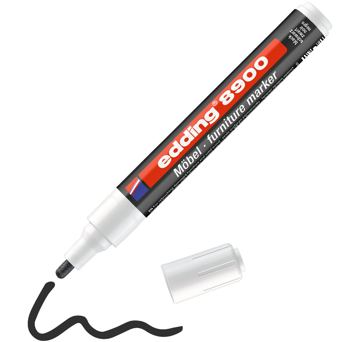 edding 8900 Möbelmarker schwarz