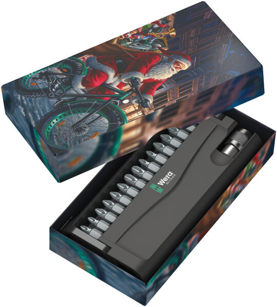 Wera Bit-Check 30 Christmas 2024 Bitzsatz mit Bithalter