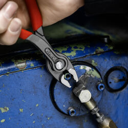 KNIPEX 82 01 150 TwinGrip Frontgreifzange 150 mm mit Kunststoff überzogen
