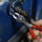 KNIPEX 82 01 150 TwinGrip Frontgreifzange 150 mm mit Kunststoff überzogen