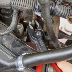 KNIPEX 00 19 61 V01 Rolltasche TwinGrip bestückt mit 3 Frontgreifzangen 150 mm 200 mm 250 mm