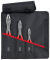 KNIPEX 00 19 61 V01 Rolltasche TwinGrip bestückt mit 3 Frontgreifzangen 150 mm 200 mm 250 mm