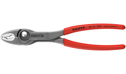 KNIPEX 82 02 200 TwinGrip Frontgreifzange 200 mm mit Kunststoff überzogen