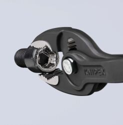 KNIPEX 82 02 200 TwinGrip Frontgreifzange 200 mm mit Kunststoff überzogen