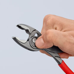 KNIPEX 82 02 200 TwinGrip Frontgreifzange 200 mm mit Kunststoff überzogen