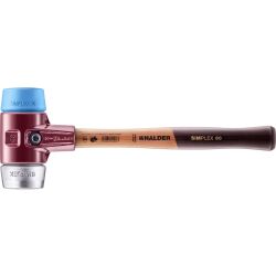 HALDER SIMPLEX Schonhammer Ø 60 mm TPE-soft blau /...