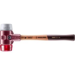 HALDER SIMPLEX Schonhammer Ø 60 mm TPE-mid grau /...