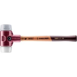 HALDER SIMPLEX Schonhammer Ø 50 mm TPE-mid grau /...