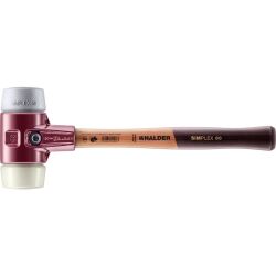 HALDER SIMPLEX Schonhammer Ø 60 mm TPE-mid grau /...