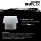 HALDER SIMPLEX Schonhammer Ø 30 mm Superplastik / Nylon mit Tempergussgehäuse