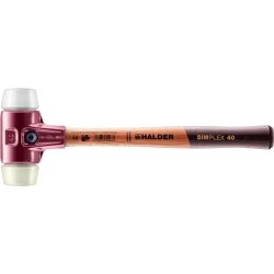 HALDER SIMPLEX Schonhammer Ø 40 mm Superplastik /...