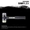 HALDER SIMPLEX Schonhammer Ø 50 mm TPE-mid grau / Nylon mit verstärktem Tempergussgehäuse und Fiberglasstiel