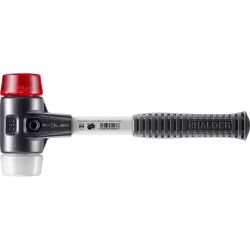 HALDER SIMPLEX Schonhammer Ø 50 mm Plastik rot /...
