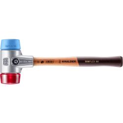 HALDER SIMPLEX Schonhammer Ø 60 mm TPE-soft blau /...