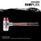 HALDER SIMPLEX Schonhammer Ø 60 mm Plastik rot / Superplastik mit Aluminiumgehäuse
