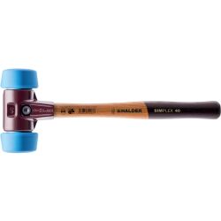 HALDER SIMPLEX Schonhammer Ø 50:40 mm TPE-soft...