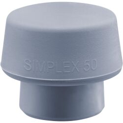HALDER SIMPLEX Ersatzeinsatz TPE-mid grau 50:40