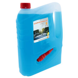 Scheibenfrostschutz 5 Liter bis -30° C mit Trichter + Thermometer