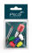 Pica Dry 5 x farbige Stiftkappe Rot Blau Grün Gelb Weiß