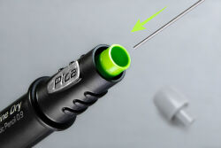 Pica FINE Dry Longlife Automatic Pencil Tieflochmarker + 24 x Ersatzminen Graphit HB