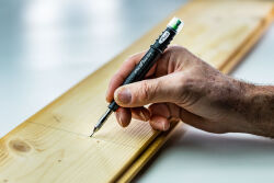 Pica FINE Dry Longlife Automatic Pencil Tieflochmarker + 24 x Ersatzminen Graphit H