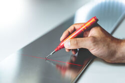 Pica INK Tieflochmarker Schwarz