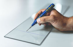 Pica INK Tieflochmarker Schwarz